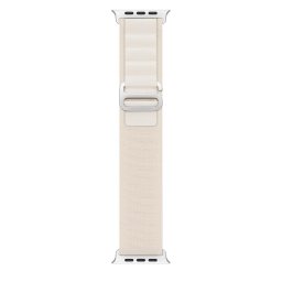 Husa Sport Buckle Strap for Apple Watch Ultra/8/7/6/SE/5/4/3/2/1 (42, 44, 45, 49mm) Dux Ducis Strap GS Version - White