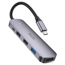 Docking Station HB27 Metal Gray