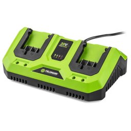 Acumulator baterii 230 V, 2.4 A, Verde/Negru