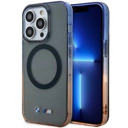 Husa Case BMW BMHMP14XHTGE iPhone 14 Pro Max 6.7" grey/grey hardcase Gradient Bumper MagSafe