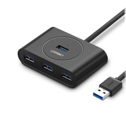HUB extern Hub USB 3.0 la 4 porturi, 1 m, negru