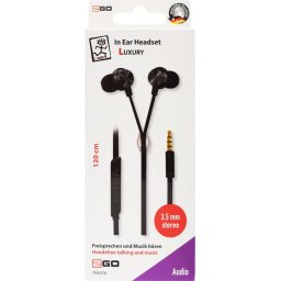 Casti In-Ear Stereo-Luxury, Negru
