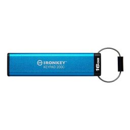Memorie USB Pendrive 16GB IronKey Keypad 200 FIPS140-3 Lvl3 AES-256