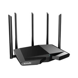Router TENDA TX27 Pro AXE5700, Wi-Fi 6E, Tri-Band 2402 + 2402+ 574 Mbps, Negru