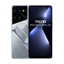 Smartphone POVA 5 Pro 256GB 8GB RAM Dual SIM Silver Fantasy