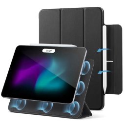 Husa tableta Apple iPad Pro 13 (2024), ESR, Rebound Magnetic, Neagra