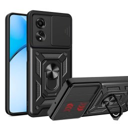 Husa Husa pentru Oppo A60 - Techsuit CamShield Series - Black