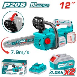 TOTAL - DRUJBA 12''- LI-ION 20V (INCLUDE ACUMULATOR + 1 INCARCATOR)