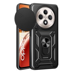 Husa Husa pentru Oppo Reno12 F / Oppo Reno12 FS - Techsuit CamShield Series - Black