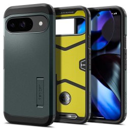Husa Spigen Tough Armor, abyss green - Google Pixel 9 Pro/Pixel 9