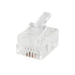 Mufă telefon, 6P4C, RJ11