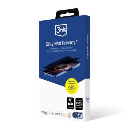 Silky Matt Privacy - Folie protecție ecran din Sticlă securizată - compatibil cu Samsung Galaxy S25 Ultra - Privacy