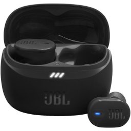 JBLTBUDS2BLK, 4 ore, Bluetooth, 5.2, Negru