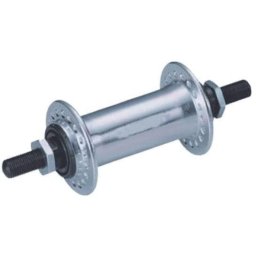 BUTUC FATA - ALUMINIU Gauri: 36 - Argintiu - 9x140mm Cale rulare: Bile de Otel O.L.D.: 100mm -