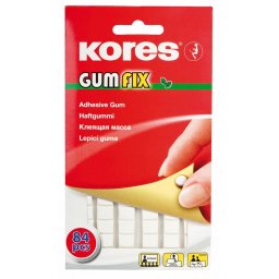 Accesorii birotica Pastile adezive nepermanente GUMFIX 50g ,84buc/set , Kores