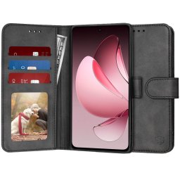 Husa Husa pentru Oppo Reno13 F 4G / Reno13 F 5G / Reno13 FS 5G - Techsuit Diary Book - Black