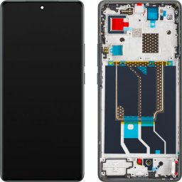 Piese si componente Display cu Touchscreen Realme GT 6, cu Rama, Verde (Razor Green), Service Pack 621029000199