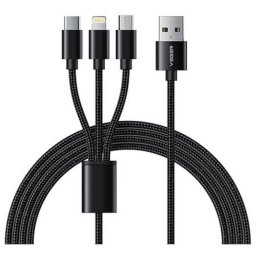 V303, 1.5 m, 2.4 A, 12 W, Negru