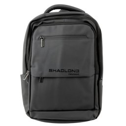 Accesorii birotica Rucsac City Business cu buzunar USB pentru laptop, negru, 16L, 41cm