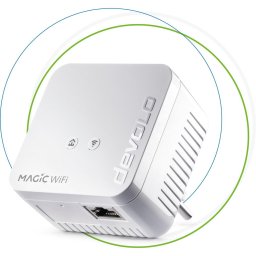 Adaptor PowerLan devolo Magic 1 WiFi 2-1-1 mini, Powerline + WiFi