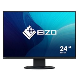 Monitor LED IPS LED 24.1" EV2410R-BK, WUXGA 1920 x 1200, VGA, DVI, HDMI, DisplayPort, Boxe, Pivot Negru