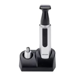Aparat de tuns GM-7165, Lame otel, Alimentare Baterii Negru