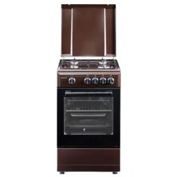Aragaz Viva Galaxy 4G 50/55 cm, 4 arzatoare gaz, Cuptor gaz, Maro