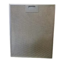 Accesorii si piese hote Filtru aluminiu antigrasime pentru hota Studio Casa Tarra 60 cm, 26 x 33.5 x 0.7 cm, Argintiu