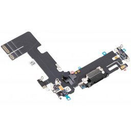 Piese si componente Banda cu Conector Incarcare - Microfon Apple iPhone 13, Negru