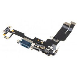 Piese si componente Banda cu Conector Incarcare - Microfon Apple iPhone 14, Bleumarin