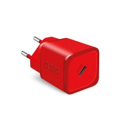 Incarcator de retea GaN USB-C PD 20W Rosu