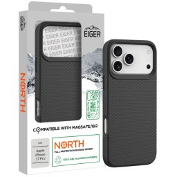 Husa Eiger Husa North Magsafe GRS iPhone 17 Pro Black