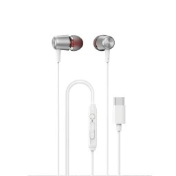 Casti X1PROT, 1.2 m, USB-C, Alb