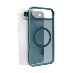 Husa Puro Daylight Magsafe Compatible Silicone Case for iPhone 17 Air - Translucent Turquoise