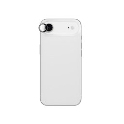 Folie de sticlă pentru cameră AmazingThing cu ramă din aluminiu pentru Apple iPhone 17 Air - negru