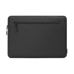 Husa 13 inch "Classic Organiser Macbook", Fabric, Negru Rezistent la Apa - Aparare Discreta Impotriva Zgarieturilor