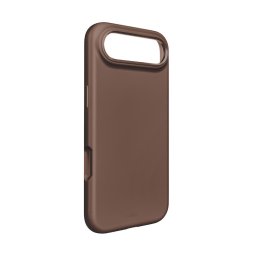 Husa Pure Icon Mag Pro Liquid Silicone Case for iPhone 17 Air, MagSafe Compatible, with Camera Protection and Aluminum Buttons - Brown