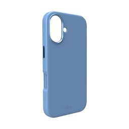 Husa Pure Icon Mag Pro Liquid Silicone Case for iPhone 17, MagSafe Compatible, with Camera Protection and Aluminum Buttons - Blue
