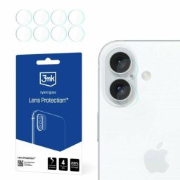 Folie de protecție cameră iPhone 14 Pro Max / 15 Plus / 16 Plus 3mk Lens Protection / Lens Pro Apple STICLĂ