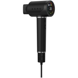 Uscator de par HD5 AHD0005B, 1500W, Motor fara perii, 2 viteze, 3 niveluri, 67 dB, Functie AI, Control vocal, Negru