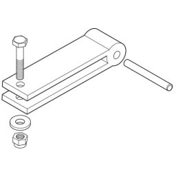 Prindere brat pentru automatizarile OPTIMO3 / OPTIMO5 de suportul de poarta, Life 5RI1060000