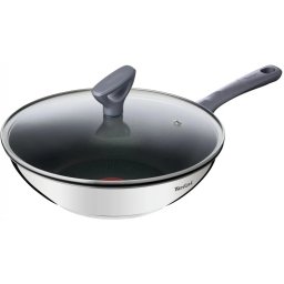 TEFAL Daily Cook wok tigaie 28 cm + capac inoxidabil oţel