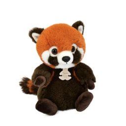 Jucarie moale din plus - panda maro, 20 cm