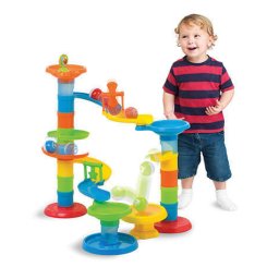 Jucarie interactiva - Turnulet cu bilute (30 piese)