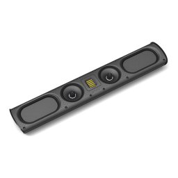 Boxa satelit centru de perete / raft Goldenear 50C, Negru