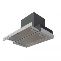 Hota Telescopica Tornado Sonora 1200 (60), 1 motor, latime 60 cm, 3 viteze, absorbtie 1200 m3/ora, Inox