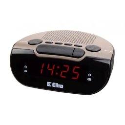 Radio cu ceas cu alarma ZEBU 06PLL Negru/Kaki