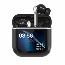 Casti audio Akai BTE-J600BK AENC, in-ear, cu 4 microfoane, BT, ANC&ENC, Negru