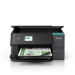 Multifunctionala inject Epson EcoTank L6360, Color, A4, Duplex imprimare, Retea, Wi-Fi, Negru
