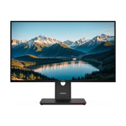 Monitor IPS LED Lenovo ThinkVision 27" T27Q-40, WQHD 2560 x 1440, HDMI, DisplayPort, Pivot, 120 Hz, 4 ms Negru